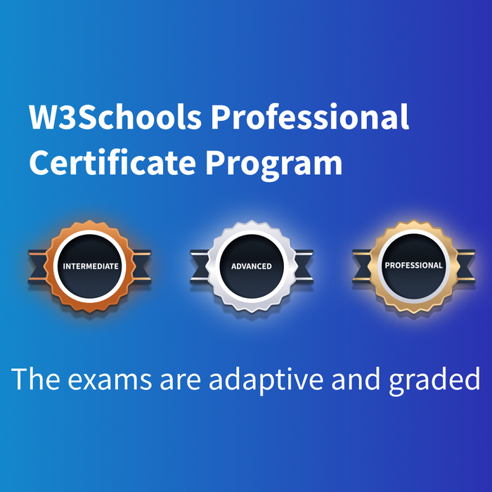W3Schools Full Access Certification